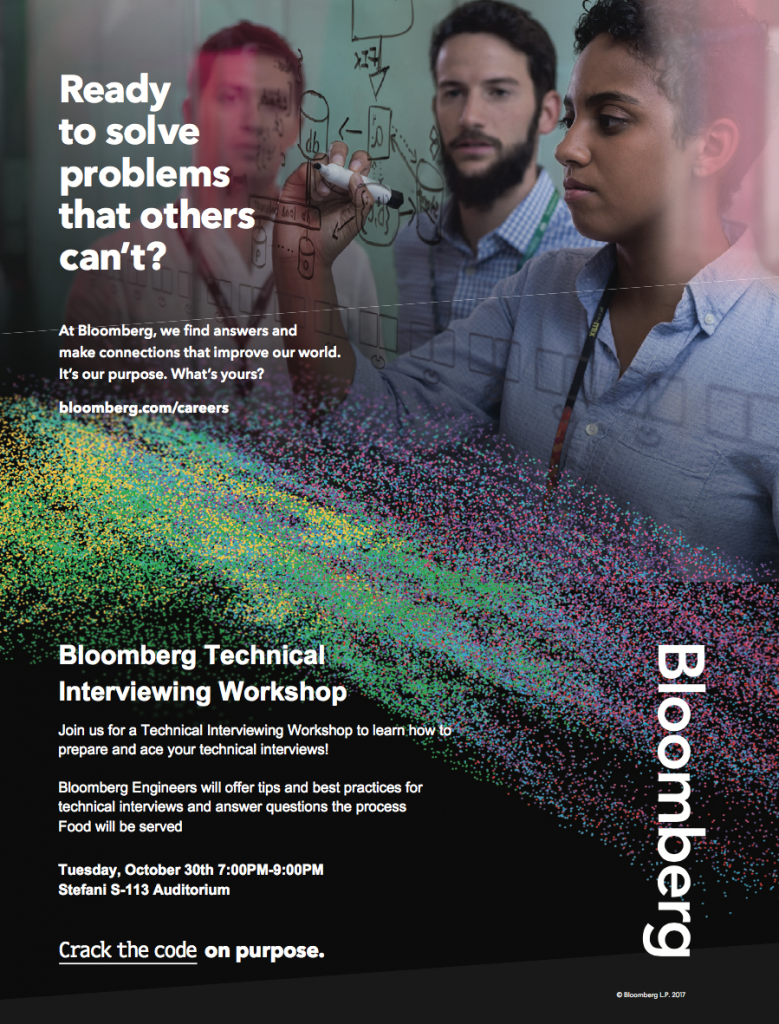 Taller Tecnico de Entrevistas con Bloomberg