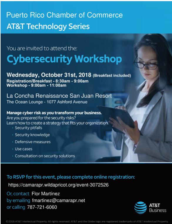 AT&T Technology Series - Taller de Seguridad Cibernética