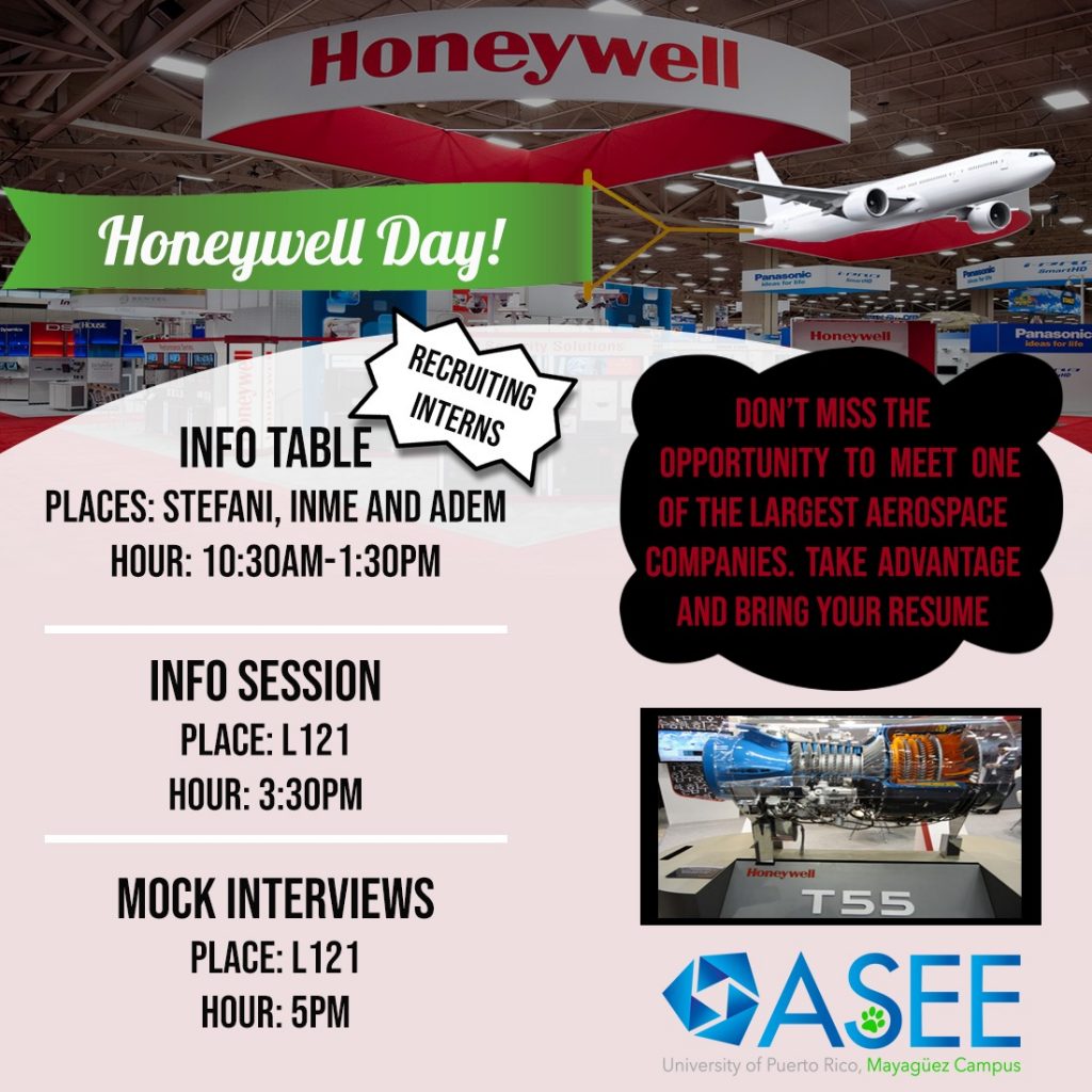 Honeywell y la ASEE - Honeywell Day