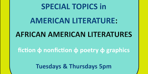 INGL 6025: African American Literature - English Department - UPRM