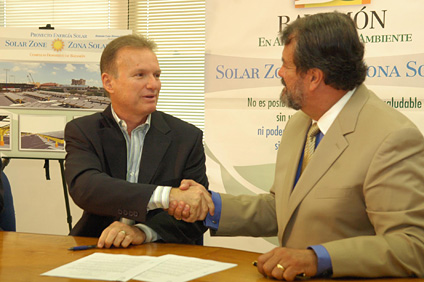 El acuerdo permitirá colaboraciones relacionadas a la utilización de energía renovable.