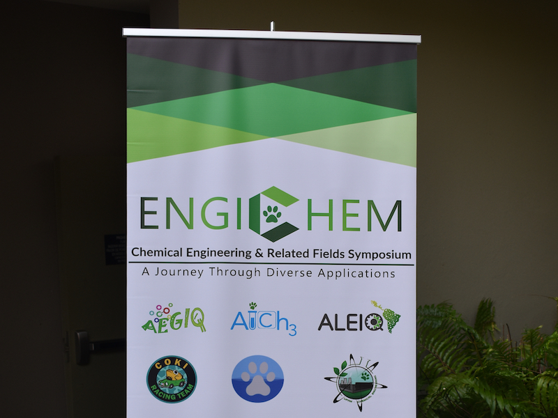 Ilustración del logo oficial del evento Engichem